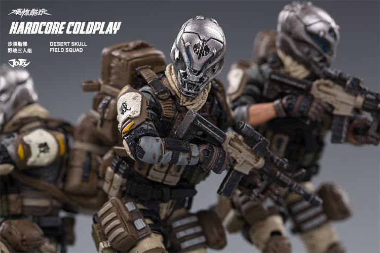 1/18 Hardcore Cold Play Desert Scull Field Squad