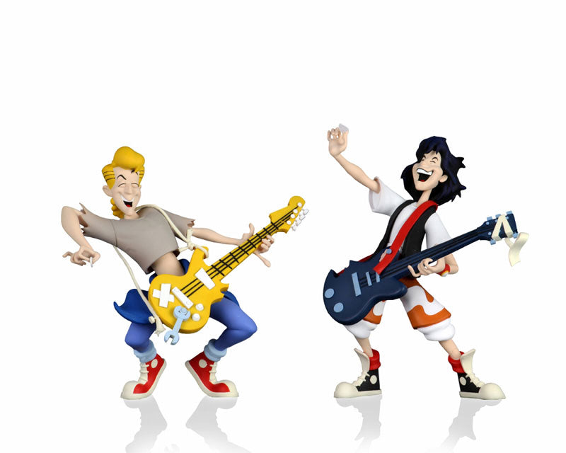 Toony Classics Bill & Ted's Excellent Adventure Bill Preston & Theodore Logan Stylized Action Figure