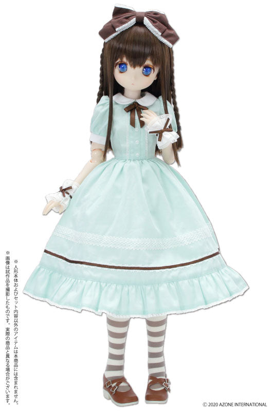 1/3 Scale 50 Yumemiru Shoujo no Alice Dress Set Mint Green (DOLL ACCESSORY)