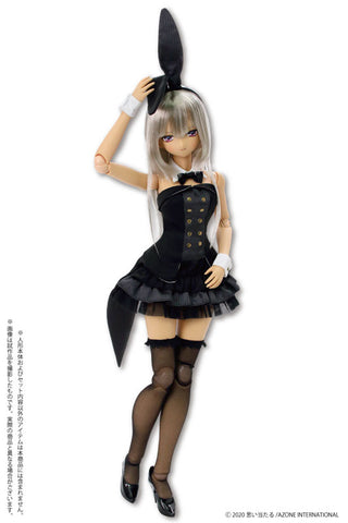 1/3 Scale AZO2 Happy*Bunny Dress Set Black (DOLL ACCESSORY)