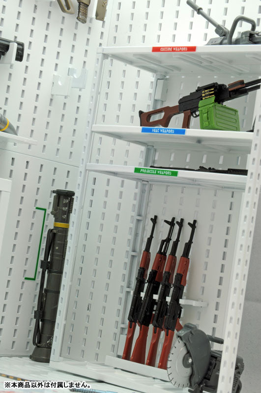 LittleArmory [LD027] Weapon Storeroom A 1/12 Plastic Model
