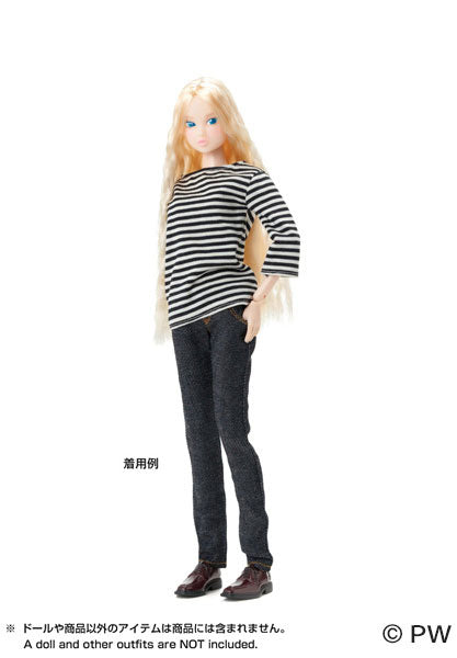 Men's Boat-neck Striped T (DOLL ACCESSORY)