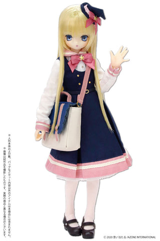 1/6 Pure Neemo PNS Magical Academy winter Uniform Set Navy x Pink (DOLL ACCESSORY)