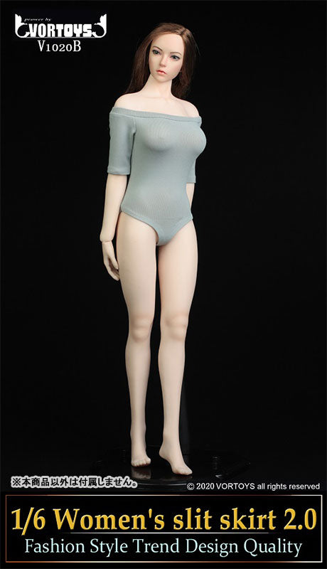 1/6 Woman Dress Suit 2.0 B Gray (DOLL ACCESSORY)