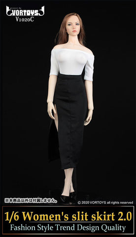 1/6 Woman Dress Suit 2.0 C White (DOLL ACCESSORY)