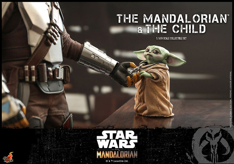 TV Masterpiece "Mandalorian" 1/6 Scale Figure Mandalorian & The Child (2 Figures Set)