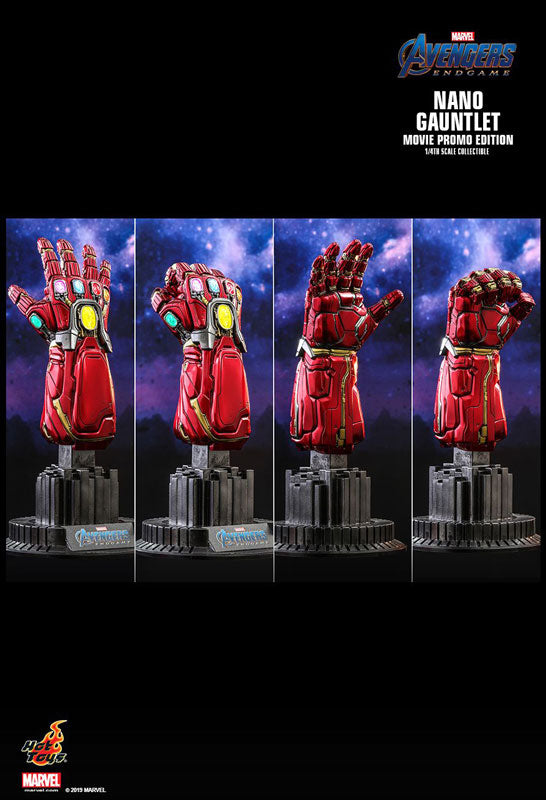 Hot Toys Accessory Collection "Avengers: Endgame" 1/4 Replica Nano Gauntlet (Movie Promo Ver.)