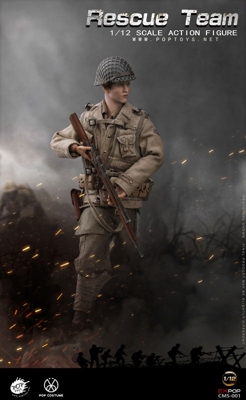 1/12 WWII US Rescue Squad Sniper