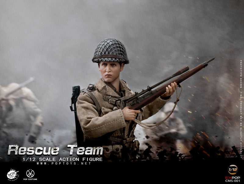 1/12 WWII US Rescue Squad Sniper