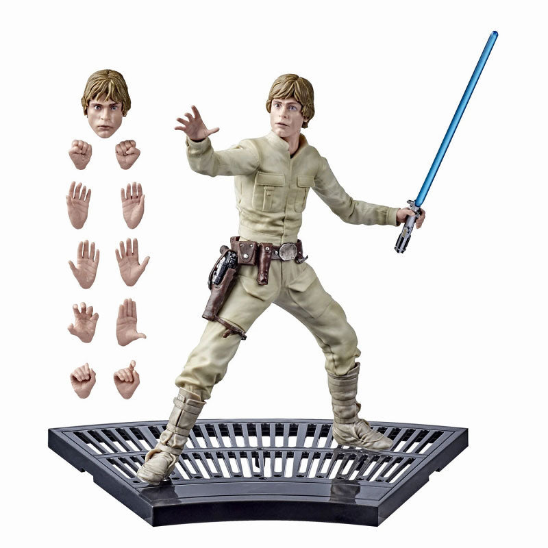 Star Wars/ Black 8 Inch Hyper Real Action Figure: Luke Skywalker Empire Strikes Back ver