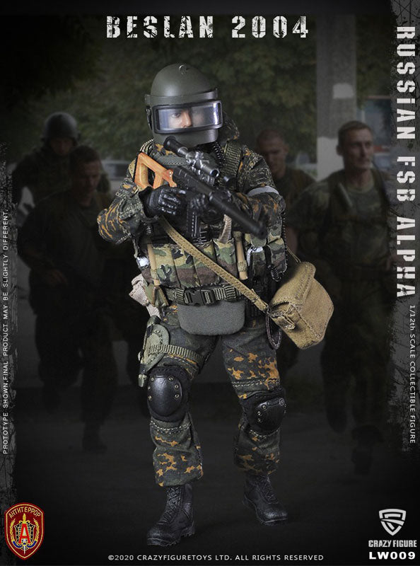 1/12 Russian FSB Alpha Unit Sniper Beslan 2004