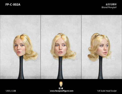 1/6 Female Head 002 A