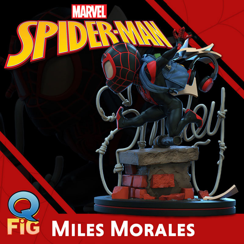 Q Fig Elite / Marvel Comics: Spider-Man, Miles Morales PVC Figure