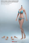 1/6 Super Flexible Female Seamless Body Pale Large Bust Anime Girl S36A