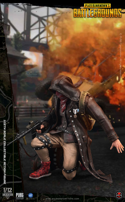 1/12 Collectible Action Figure PUBG Trench Coat Edition - Solaris