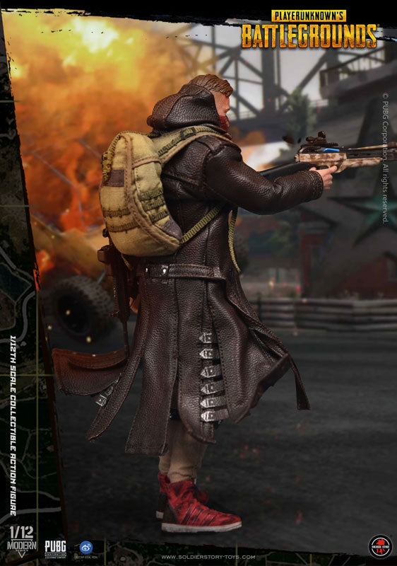 1/12 Collectible Action Figure PUBG Trench Coat Edition - Solaris