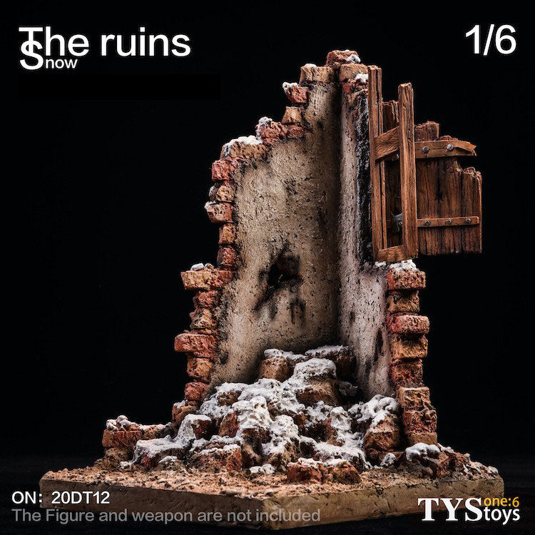 1/6 Scale Diorama Snowy Ruins