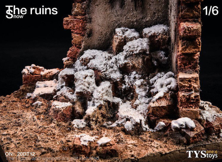 1/6 Scale Diorama Snowy Ruins