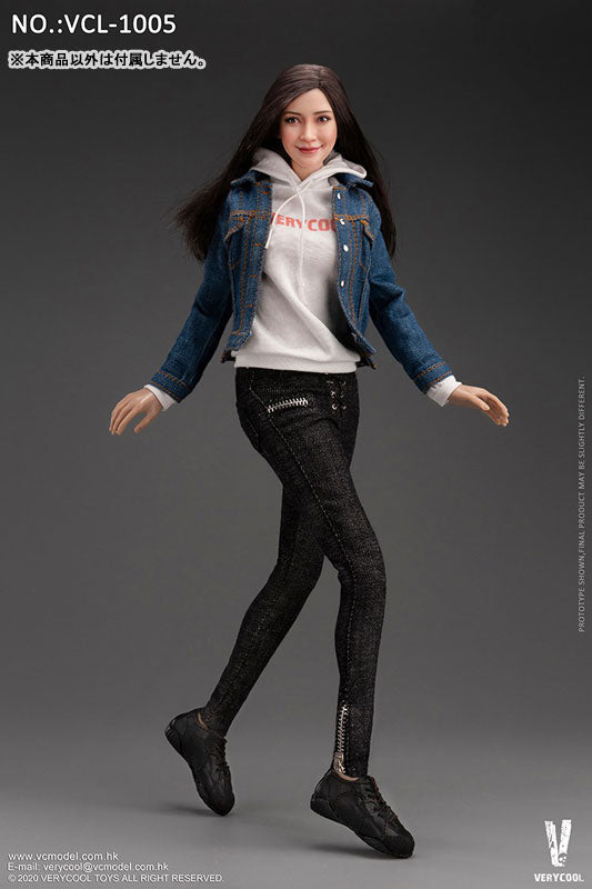 1/6 Female Denim Casual Wear Set (DOLL ACCESSORY)