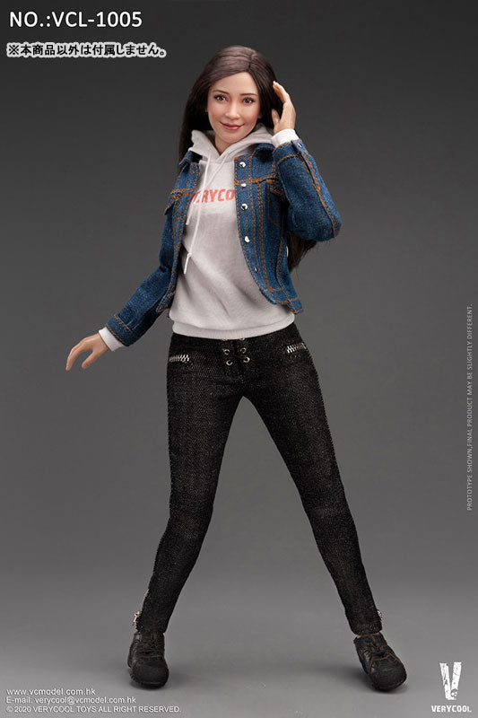 1/6 Female Denim Casual Wear Set (DOLL ACCESSORY)