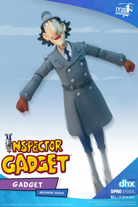 Mega Hero Series / INSPECTOR GADGET: Inspector Gadget 1/12 Action Figure