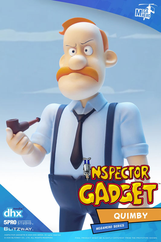 Mega Hero Series / INSPECTOR GADGET: Chief Quimby 1/12 Action Figure