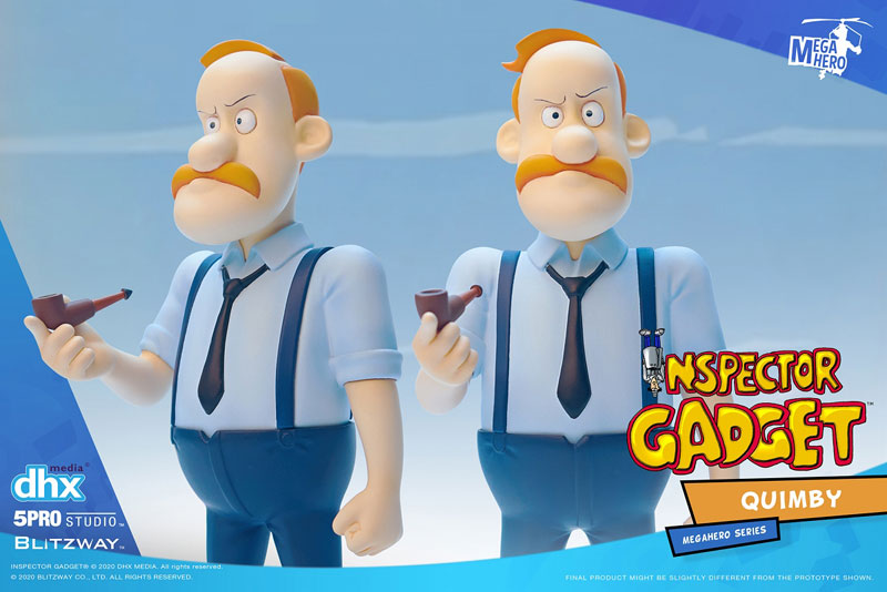 Mega Hero Series / INSPECTOR GADGET: Chief Quimby 1/12 Action Figure