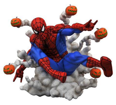 Marvel Gallery / Marvel Comics: Pumpkin Bomb Spider-Man Wall-Mount PVC Statue