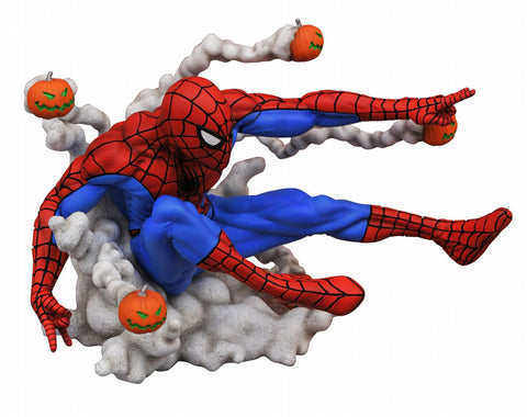 Marvel Gallery / Marvel Comics: Pumpkin Bomb Spider-Man Wall-Mount PVC Statue