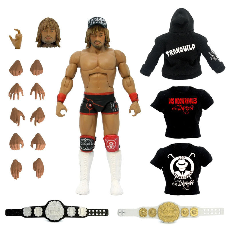 Ultimate 7Inch Action Figure "New Japan Pro-wrestling" Series 2 Tetsuya Naito