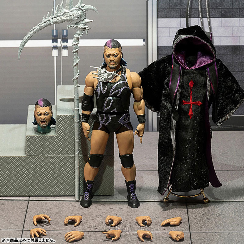 Ultimate 7Inch Action Figure "New Japan Pro-wrestling" Series 2 "King of Darkness" EVIL