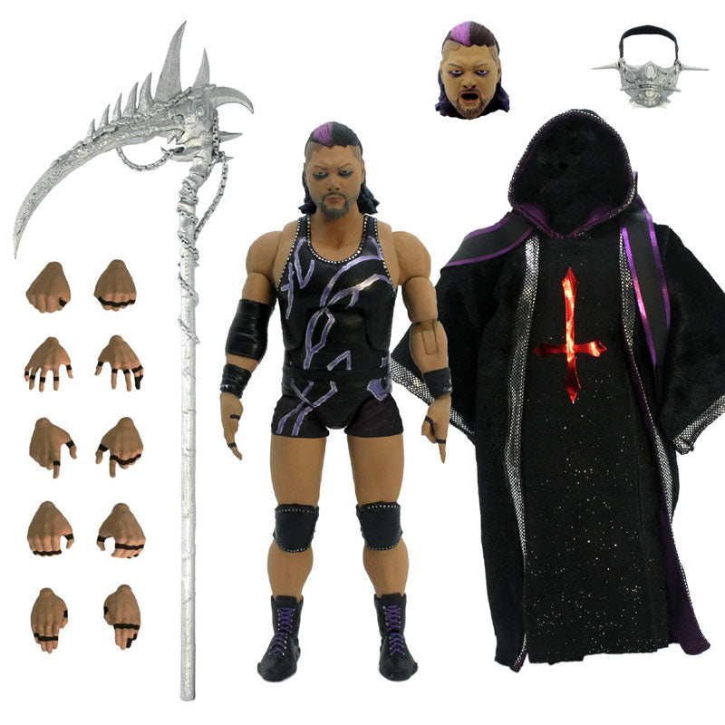Ultimate 7Inch Action Figure "New Japan Pro-wrestling" Series 2 "King of Darkness" EVIL