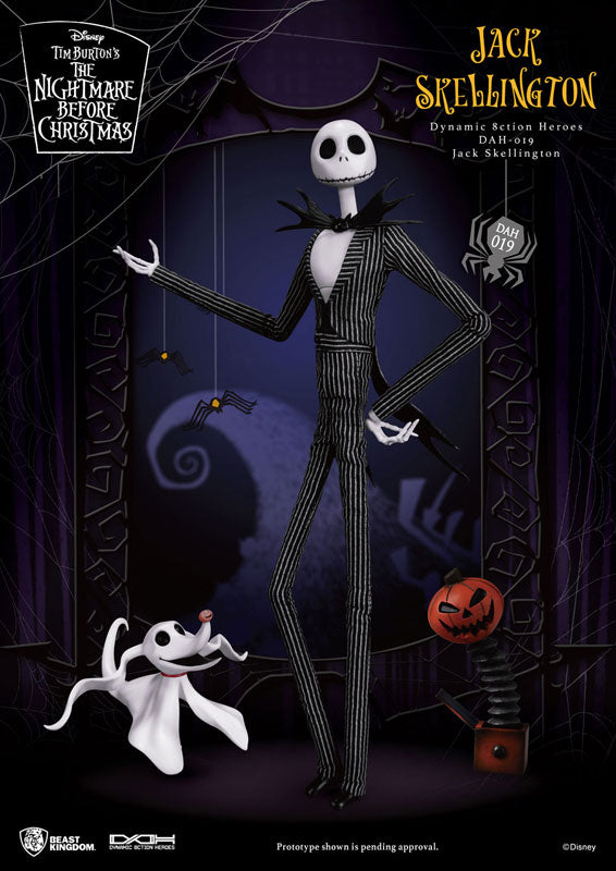 Dynamic Action Heroes #019 "The Nightmare Before Christmas" Jack Skellington