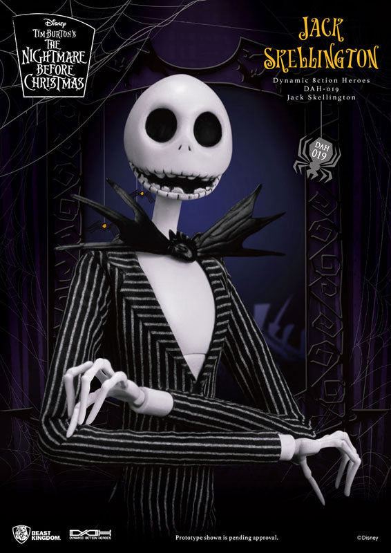 Dynamic Action Heroes #019 "The Nightmare Before Christmas" Jack Skellington