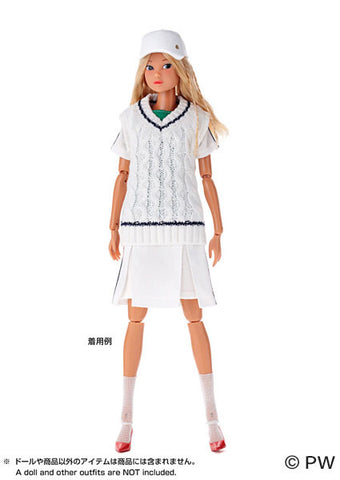 Line One-piece Dress Set (DOLL ACCESSORY)