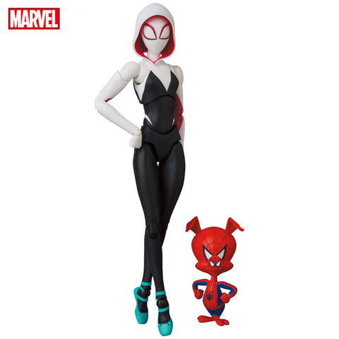 Spider-Man: Into the Spider-Verse - Spider-Gwen - Spider-Ham - Mafex No.134 (Medicom Toy)
