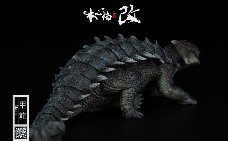 Dinosaur Series 1/35 Dinosaur Statue Wounded Ankylosaurus