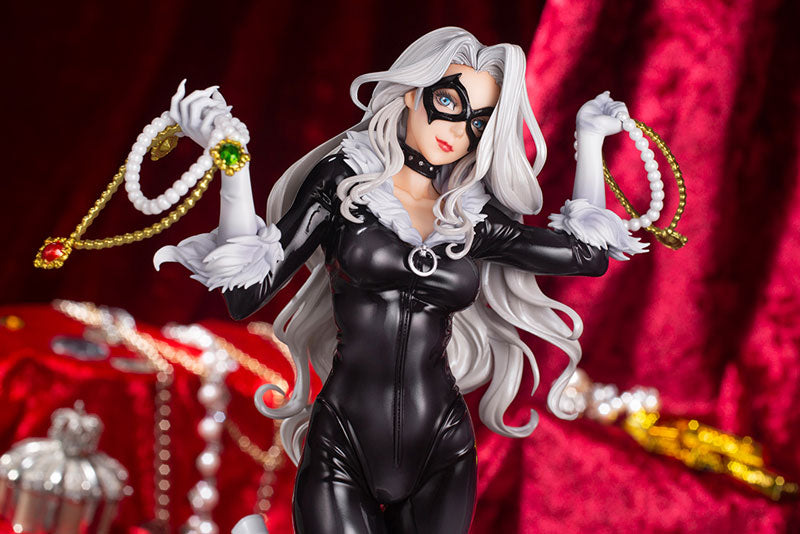 Kotobukiya outlet Bishoujo Black Cat Steals your Heart Statue (BOX DAMAGE)