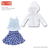 Picco Neemo Wear 1/12 Girl's Holiday Set 2020 White x Blue (DOLL ACCESSORY)