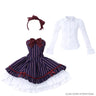 1/3 Scale 50 Red Bird Kanon Dress Set Navy Stripes (DOLL ACCESSORY)