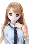 1/3 Scale 50 Mask (Solid Type) White (DOLL ACCESSORY)