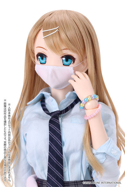 1/3 Scale 50 Mask (Solid Type) White (DOLL ACCESSORY)