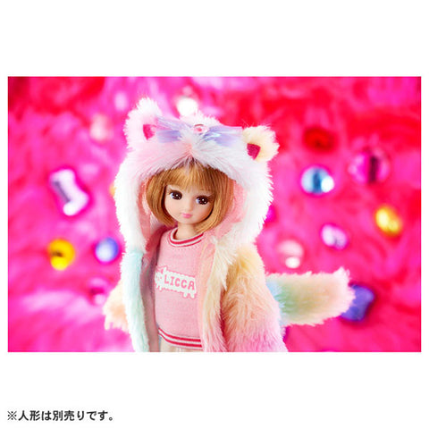 Licca-chan LW-16 MofuMofu Colorful Cat (DOLL ACCESSORY)