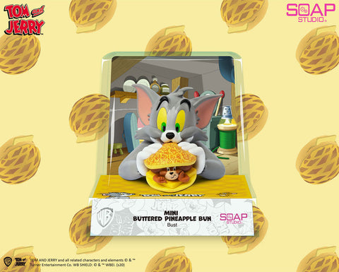 "Tom and Jerry" Mini Bust Series, Series 1 Mini Butter Pineapple Bun