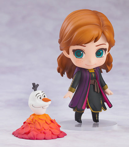 Frozen 2 - Anna - Olaf - Nendoroid #1442 - Travel Costume Ver. (Good Smile Company)