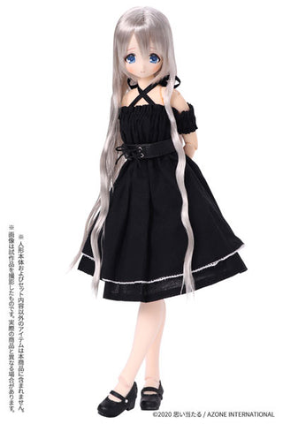 1/6 Pure Neemo Wear PNM Bust Shirring Onepiece Dress Set Black (DOLL ACCESSORY)