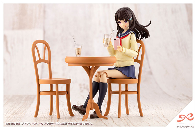 Sousai Shoujou Teien After School Cafe Table Plastic Model