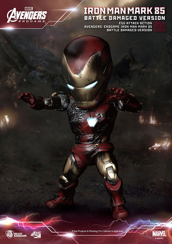 Egg Attack Action #073 "Avengers: Endgame" Iron Man Mark.85 (Battle Damage Edition)