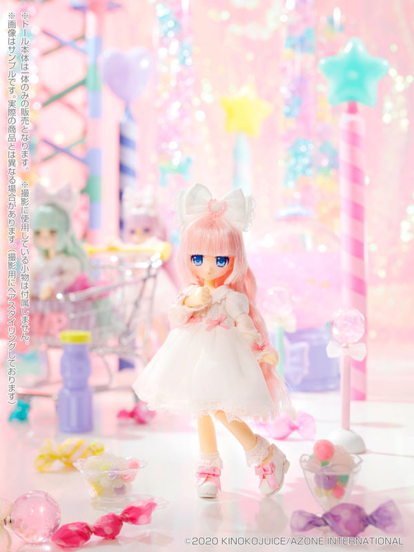 Kinoko Juice x Lil' Fairy Twinkle * Candy Girls / Lipu Complete Doll