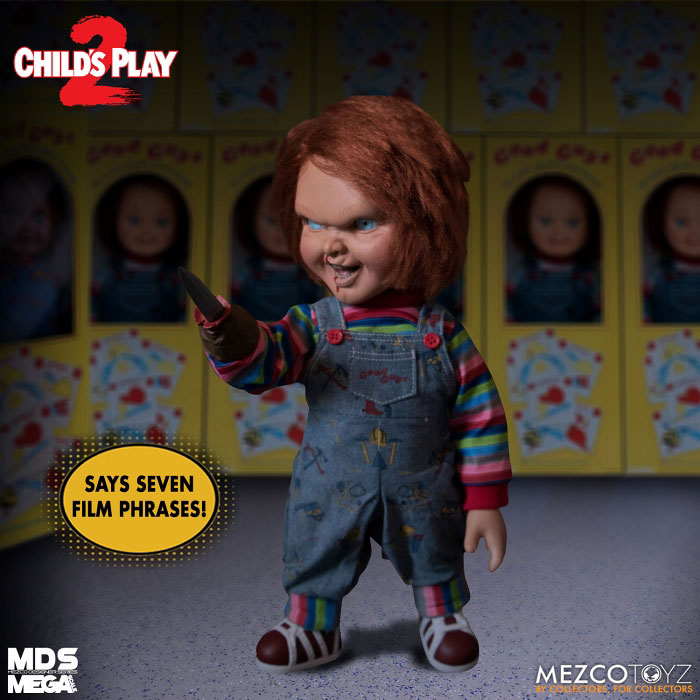 Designer Series / Child's Play 2: Chucky 15 Inch Mega Scale Talking Figure Menacing ver